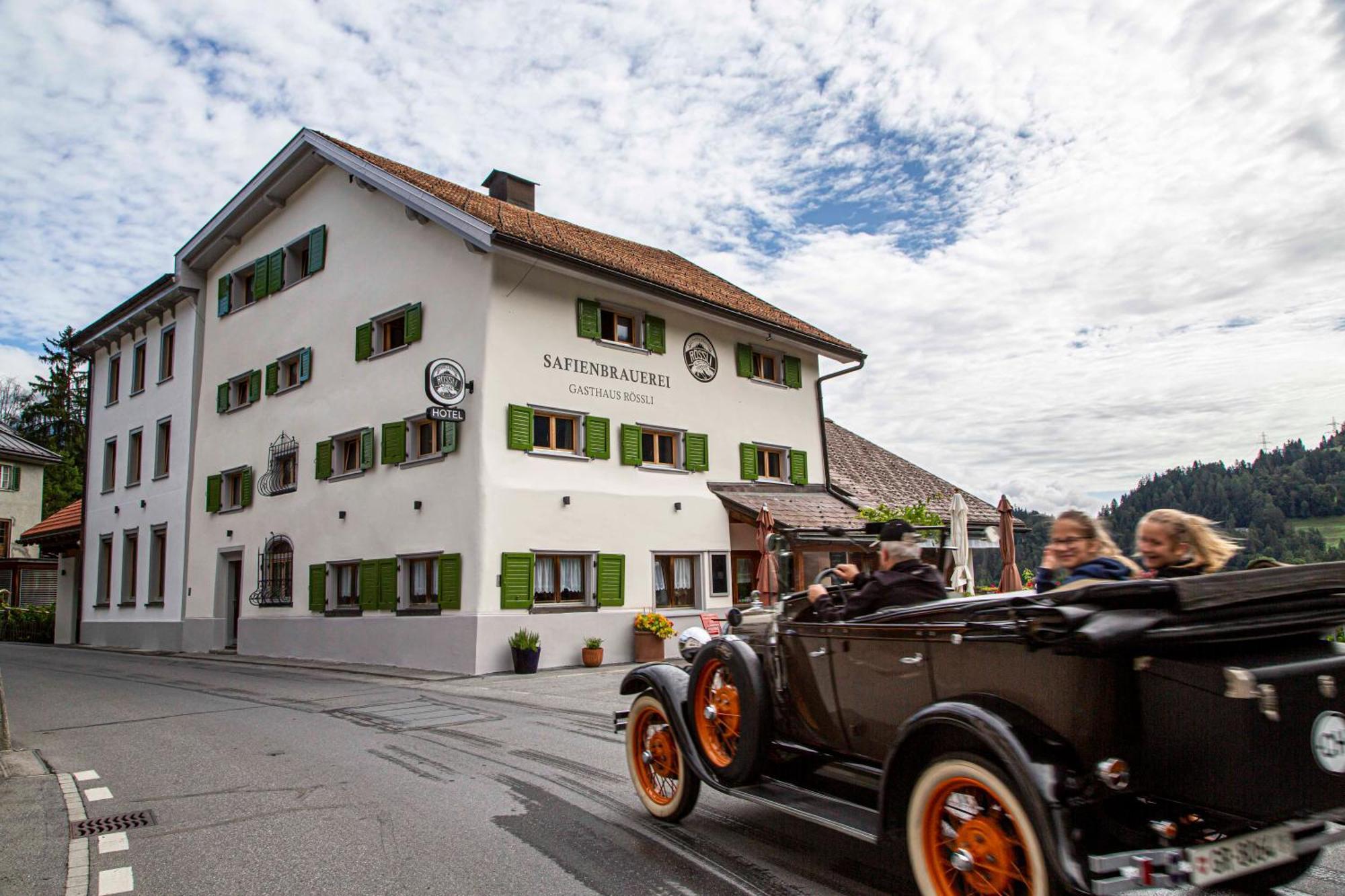 Gasthaus Roessli Versam Esterno foto