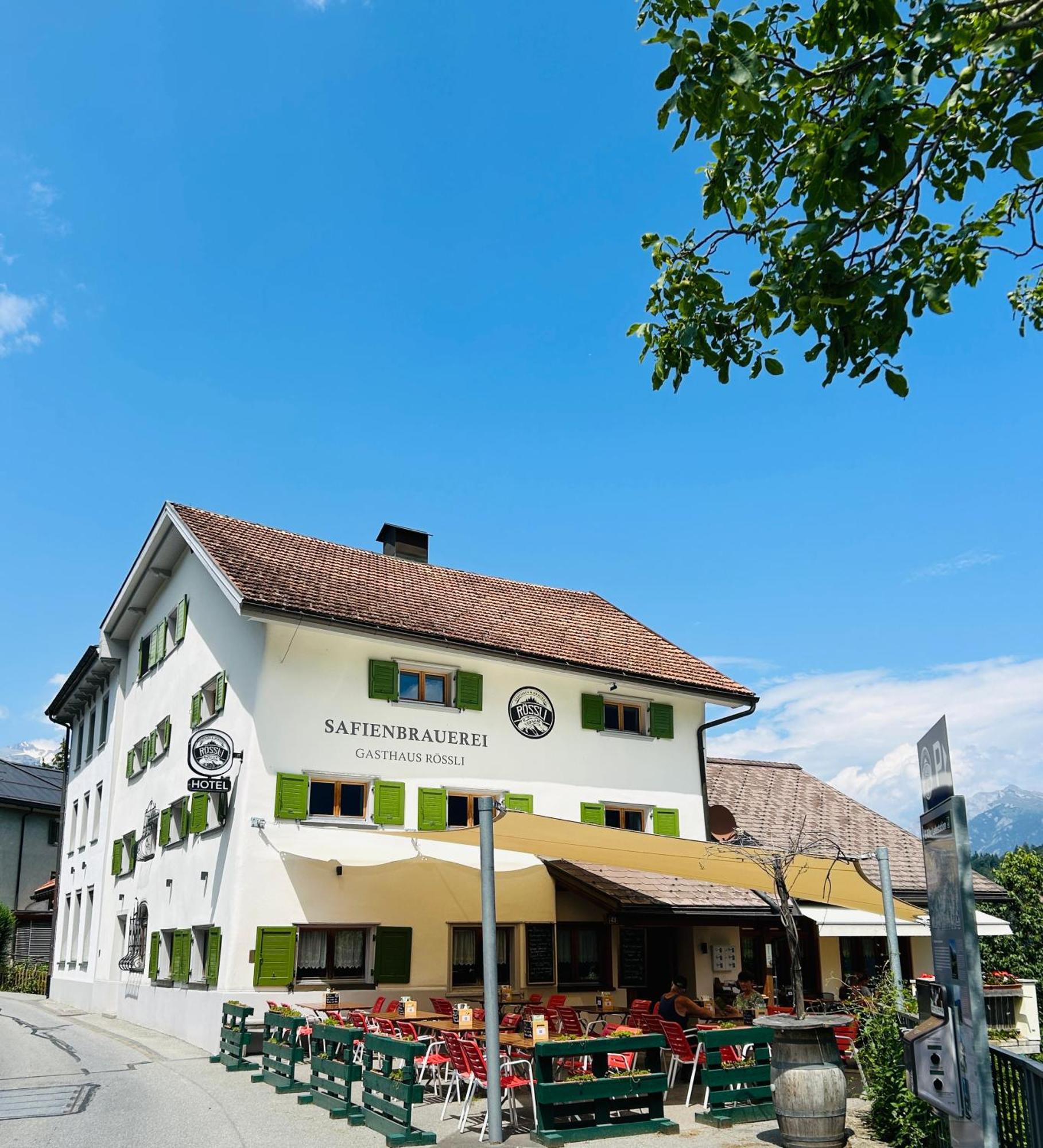 Gasthaus Roessli Versam Esterno foto